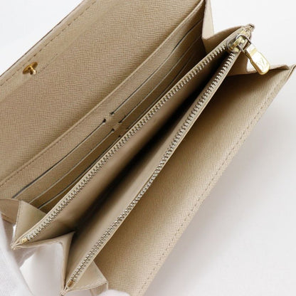 Louis Vuitton Portefeuille Sarah N61735 Damier Azure Canvas White Ca5027 Unisex