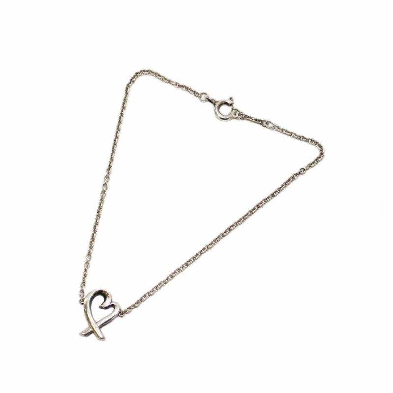 Tiffany & Co Tiffany & CO Loving Heart Bracelet 925 Silver KH - OH