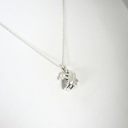 Tiffany & Co 925 Signature Cross Pendant /necklace //j88-9