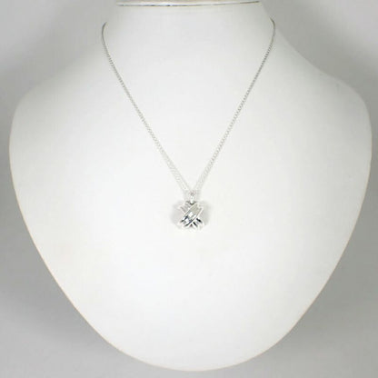 Tiffany & Co 925 Signature Cross Pendant /necklace //j88-9