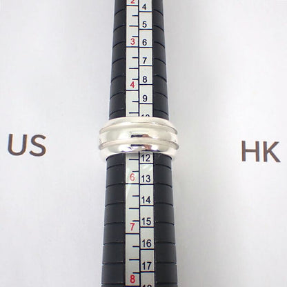Tiffany & Co 925 Double Line Ring / #9/j88-6