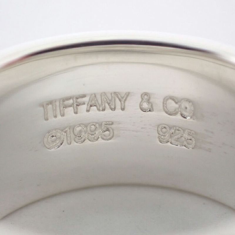 Tiffany & Co 925 Double Line Ring / #9/j88-6