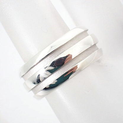 Tiffany & Co 925 Double Line Ring / #9/j88-6