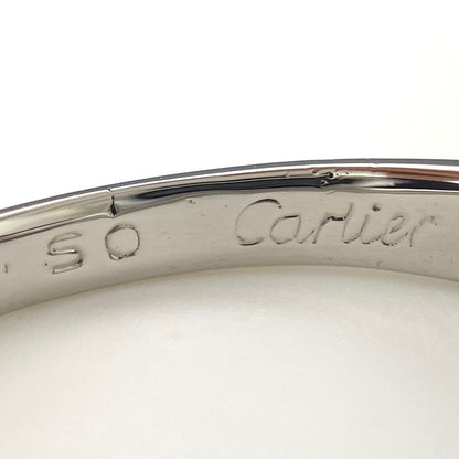 Cartier Diamond Design Ring Platinum Ring Size 15 Pt950 Diamond Ladies