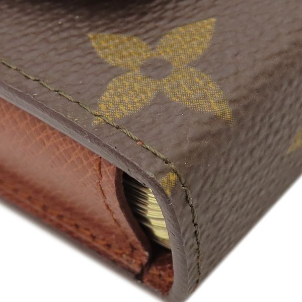 Louis Vuitton Small Trump Card Case Monogram Canvas Monogram Gold Hardware