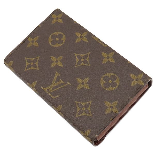Louis Vuitton Small Trump Card Case Monogram Canvas Monogram Gold Hardware