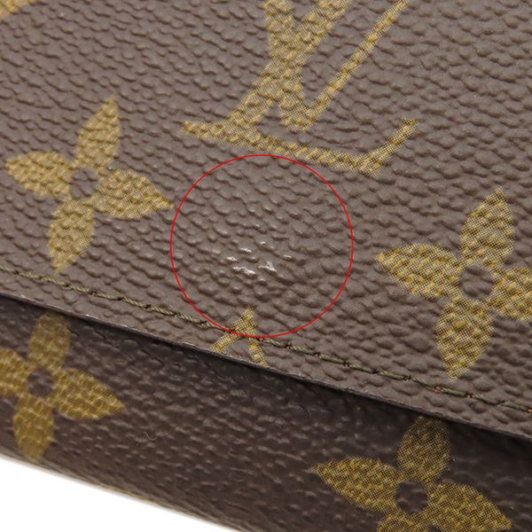 Louis Vuitton Small Trump Card Case Monogram Canvas Monogram Gold Hardware