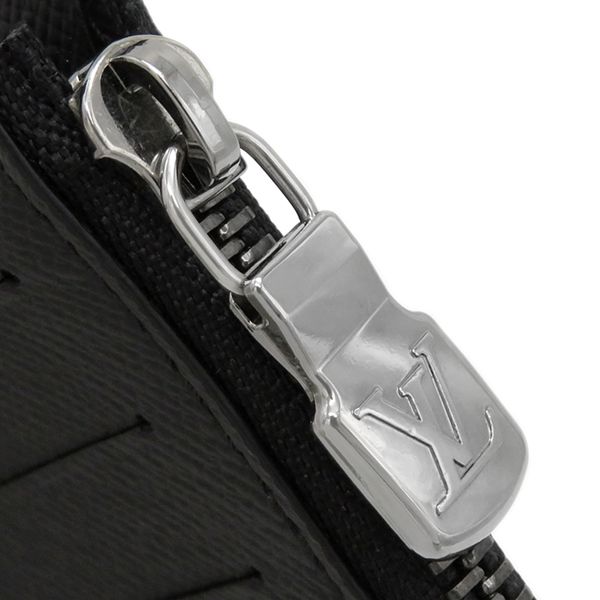 Louis Vuitton Coin Case Coin Card Holder Leather Monogram Eclipse Canvas