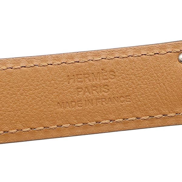 Hermes Belt Kelly 18 Vaux Epson GP Rose Mexico Silver Hardware Turnlock