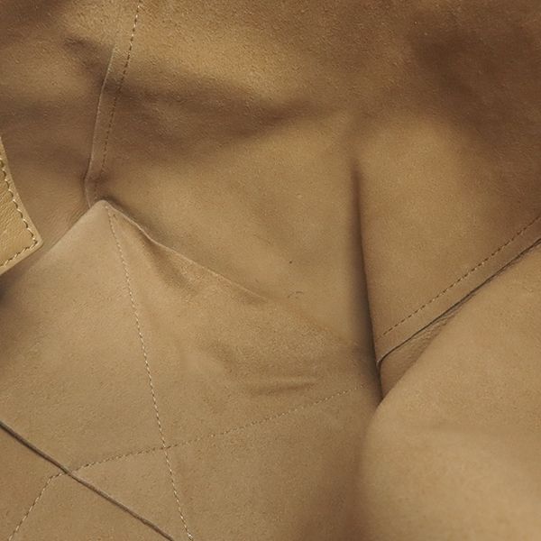 Celine Tote Bag Horizontal Cabas Leather Light Brown Gold Hardware Light Brown