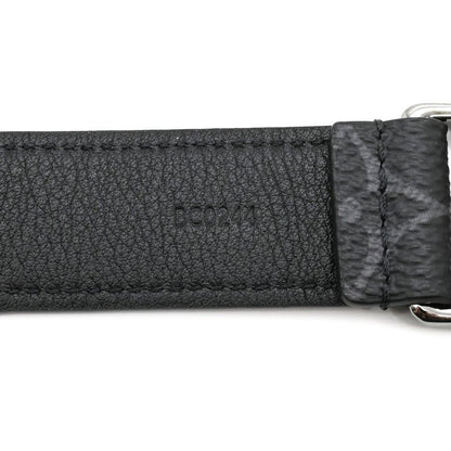 Louis Vuitton Bracelet Hockenheim Leather Monogram Eclipse Canvas Monogram