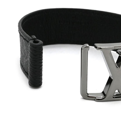 Louis Vuitton Bracelet Hockenheim Leather Monogram Eclipse Canvas Monogram