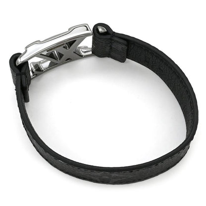 Louis Vuitton Bracelet Hockenheim Leather Monogram Eclipse Canvas Monogram