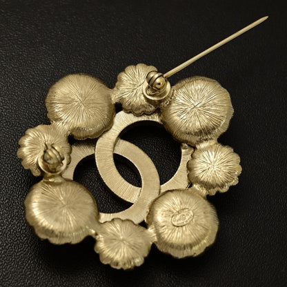 Chanel Coco Mark Costume Jewelry Brooch / Alloy / Plating - 26.4g / Gold / Next