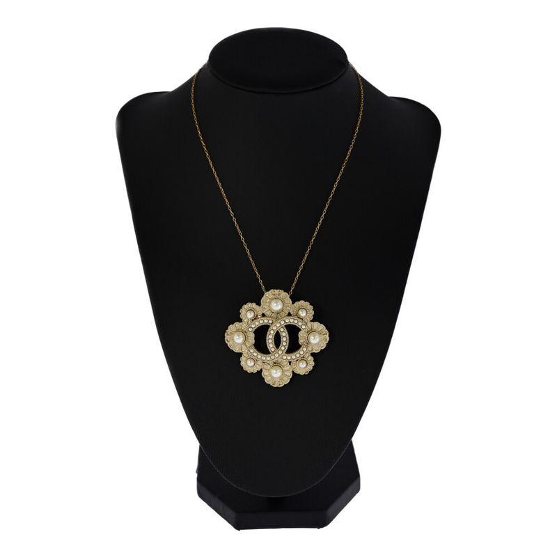 Chanel Coco Mark Costume Jewelry Brooch / Alloy / Plating - 26.4g / Gold / Next