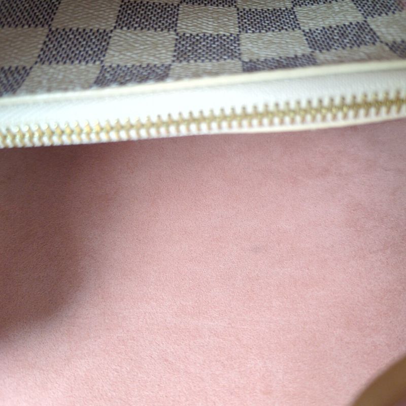 Louis Vuitton Damier Azure Neonoe Drawstring Shoulder Bag / N40152 / Rose /