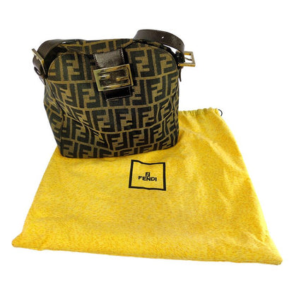 Fendi Zucca Mamma Baguette Shoulder Bag / Brown / Next-day Delivery Possible [