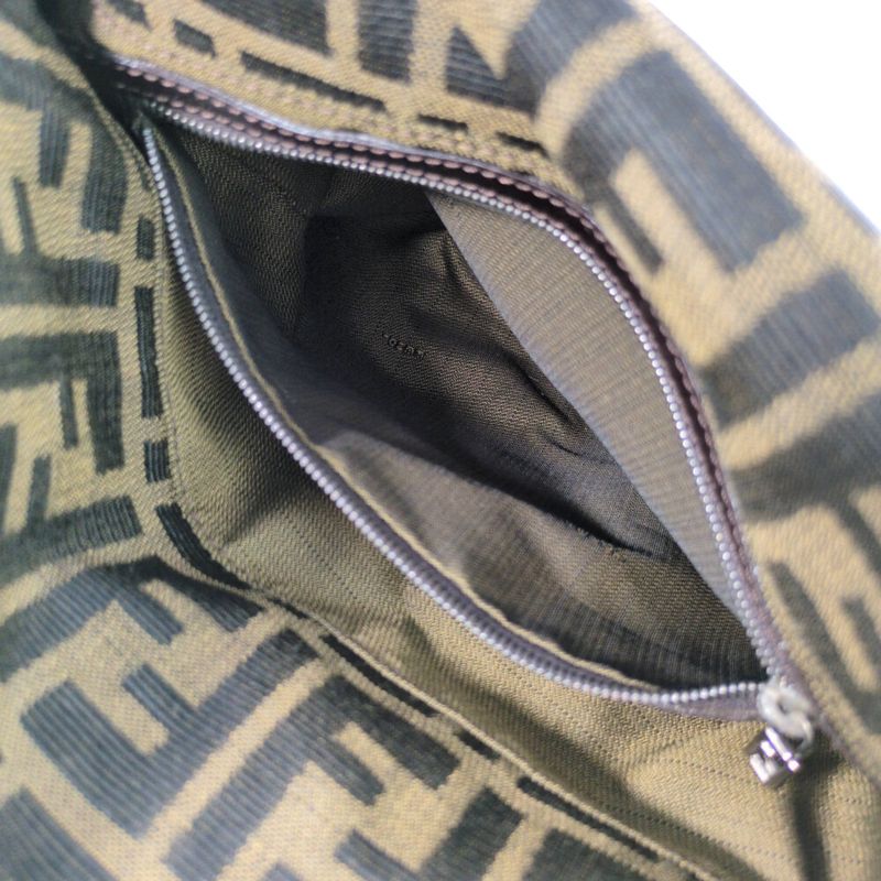 Fendi Zucca Mamma Baguette Shoulder Bag / Brown / Next-day Delivery Possible [