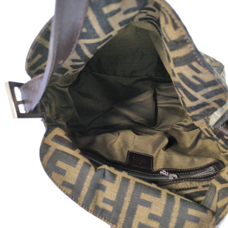 Fendi Zucca Mamma Baguette Shoulder Bag / Brown / Next-day Delivery Possible [