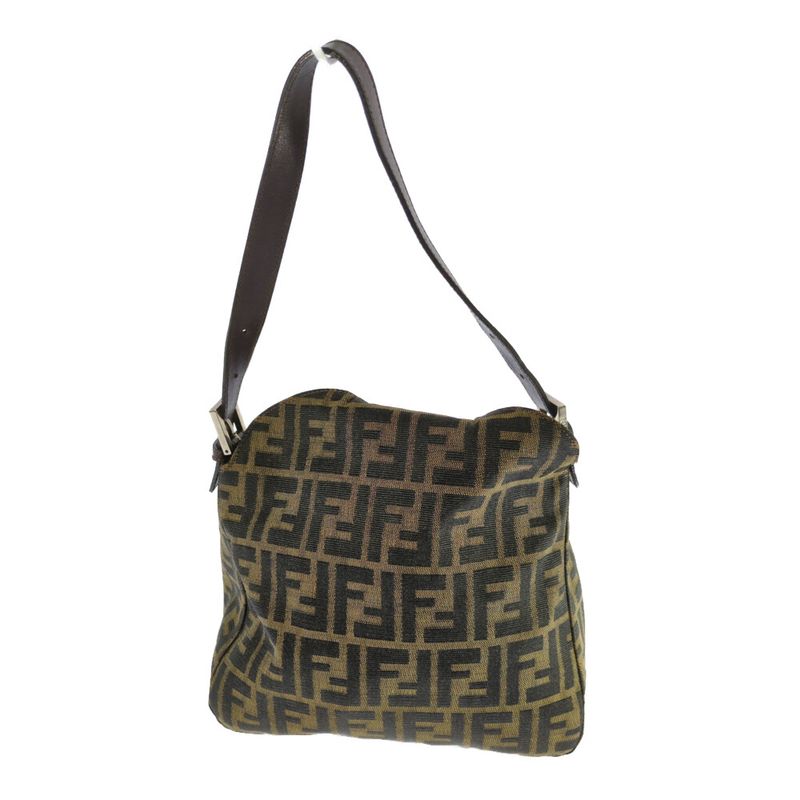 Fendi Zucca Mamma Baguette Shoulder Bag / Brown / Next-day Delivery Possible [