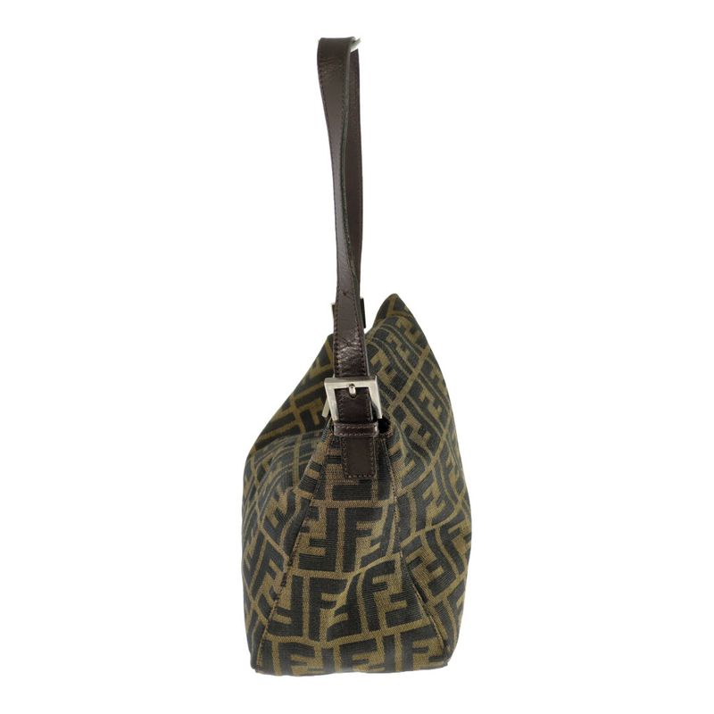 Fendi Zucca Mamma Baguette Shoulder Bag / Brown / Next-day Delivery Possible [