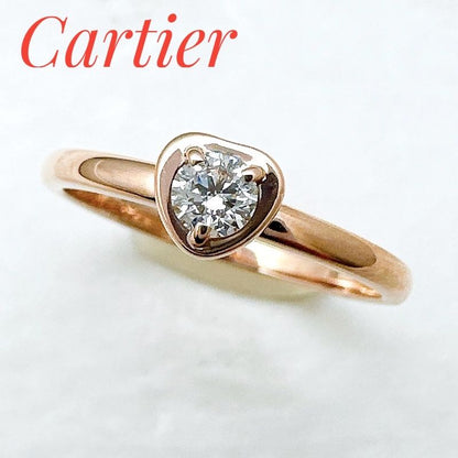 Cartier Diamants Légers Heart With Diamonds 52 Approx 12 U