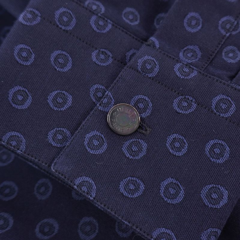 Hermes Shirt Long Sleeves Long Sleeves Serie Buttons All Over