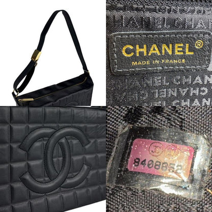 Chanel Shoulder Bag Chocolate Bar