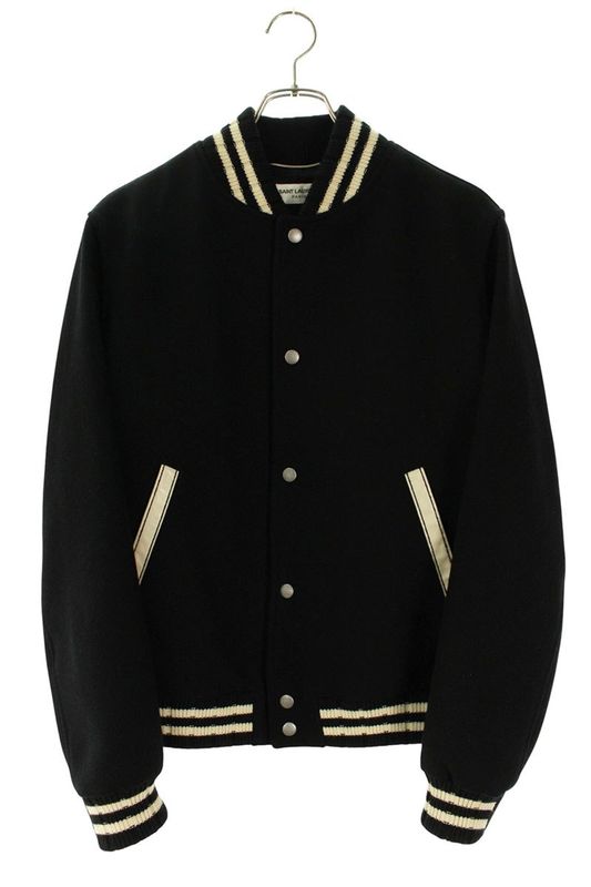 Saint Laurent Paris 625918 Y180w Back Logo Stajan Blouson Men's 50