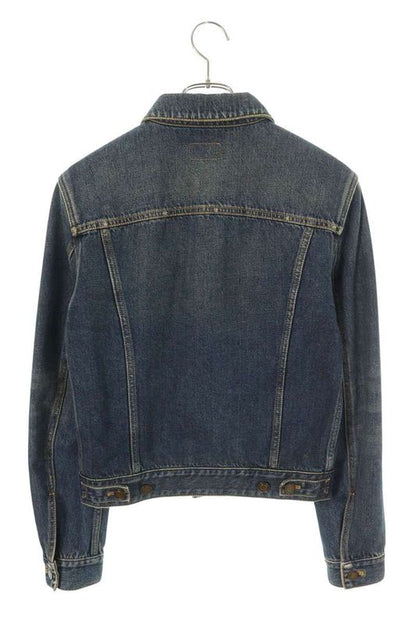 Saint Laurent Paris 597085 Yys07 Vintage Denim Jacket Men's XS
