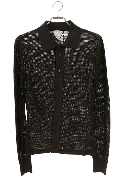 Bottega Veneta 650218 Vobno Mesh Cardigan Men's S