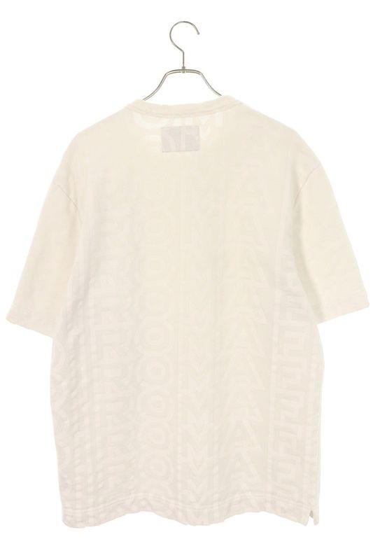 Fendi X Marc Jacobs MARC Jacobs Fy1239 AOFL Logo Print All Over Damaged T-shirt