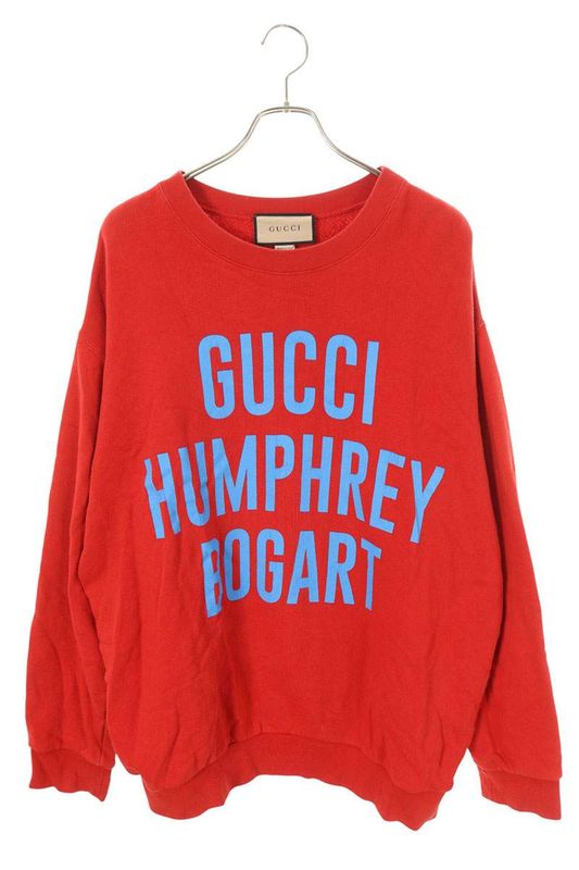 Gucci 623245 Xjen8 Message Wappen Sweatshirt Men's XL