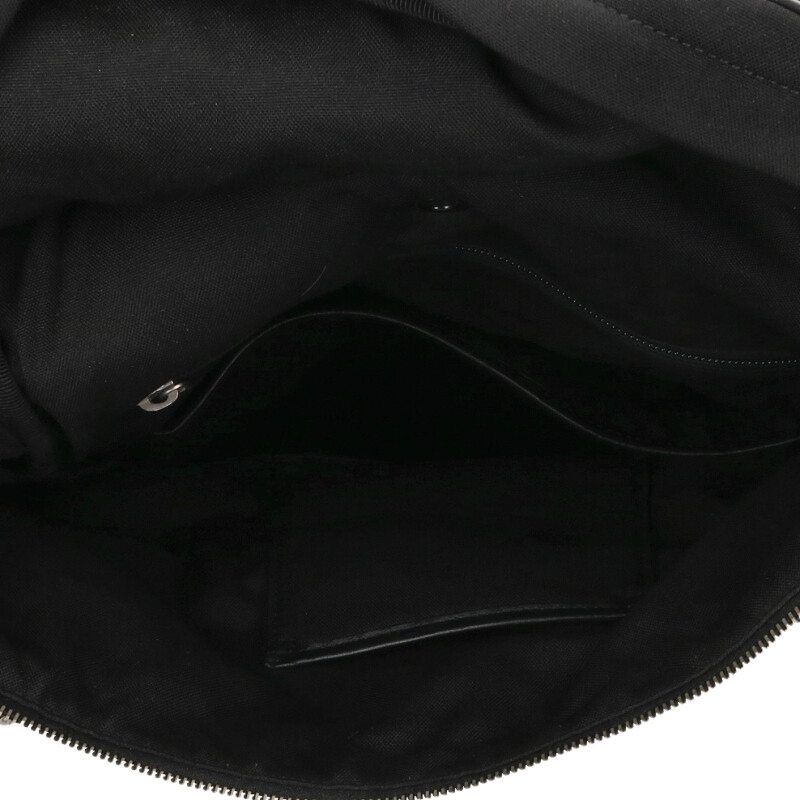 Saint Laurent Paris 481005 Livington Belt Design Canvas Backpack Men's