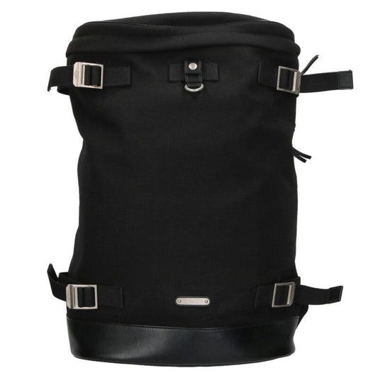 Saint Laurent Paris 481005 Livington Belt Design Canvas Backpack Men's