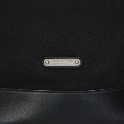 Saint Laurent Paris 481005 Livington Belt Design Canvas Backpack Men's