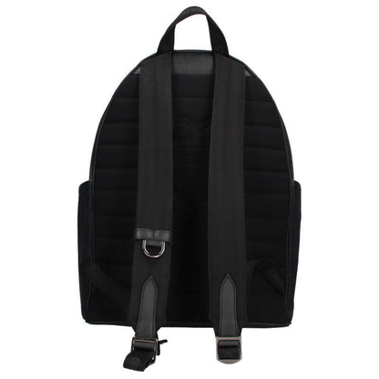 Dior 1voba031yih Leather Cutout Oblique Nylon Backpack Men's