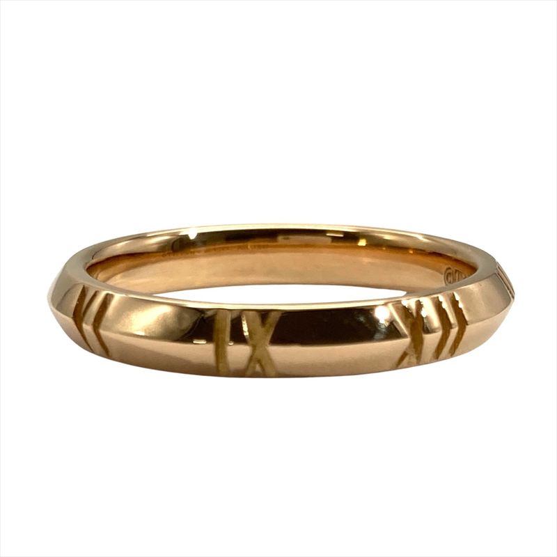 Tiffany & Co Tiffany & Co Atlas X Closed Narrow Ring Ring Approx 11 18K Pink