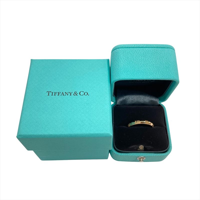 Tiffany & Co Tiffany & Co Atlas X Closed Narrow Ring Ring Approx 11 18K Pink