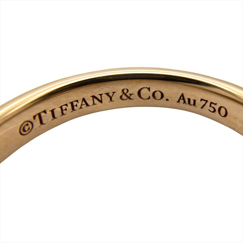 Tiffany & Co Tiffany & Co Atlas X Closed Narrow Ring Ring Approx 11 18K Pink