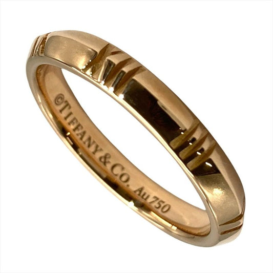 Tiffany & Co Tiffany & Co Atlas X Closed Narrow Ring Ring Approx 11 18K Pink