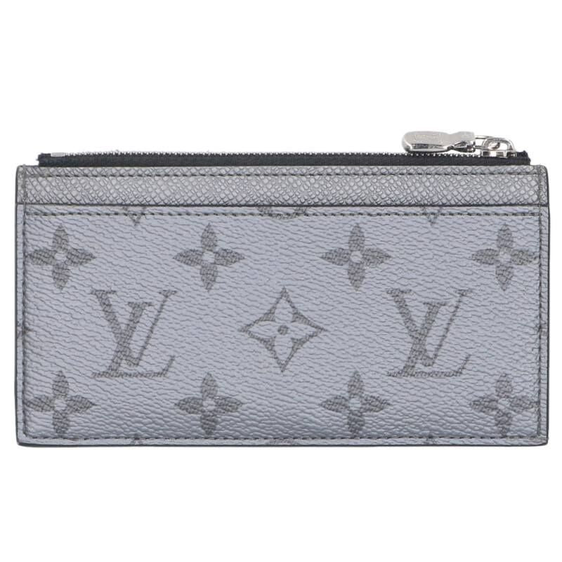 Louis Vuitton M30839 Coin Card Holder Taiga Llama Monogram Card Coin Case Men's