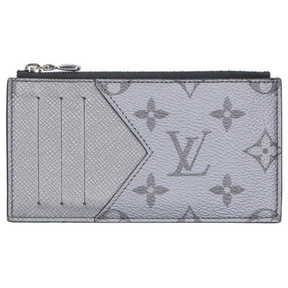 Louis Vuitton M30839 Coin Card Holder Taiga Llama Monogram Card Coin Case Men's