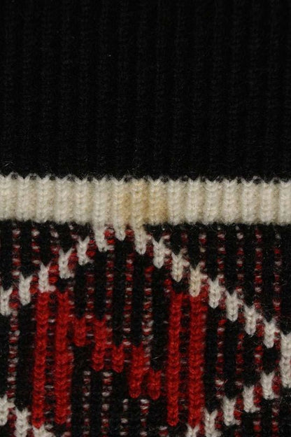 Chanel P62574k48044 Jacquard Cashmere Knit Women 36