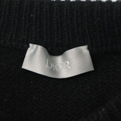 DIOR Black 213m640at298 Atelier Embroidery Knit M