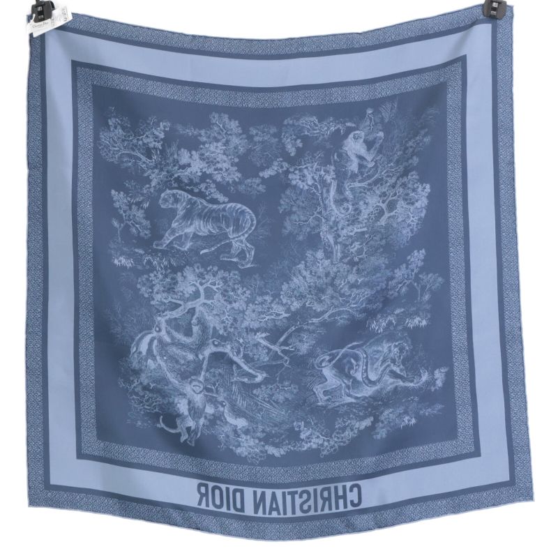 DIOR unused/ In  21jou070i602 Toile De Jouy Sauvage Silk