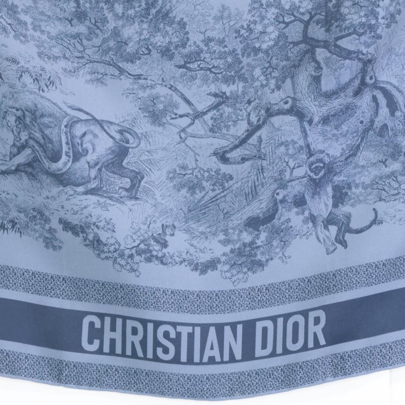 DIOR unused/ In  21jou070i602 Toile De Jouy Sauvage Silk