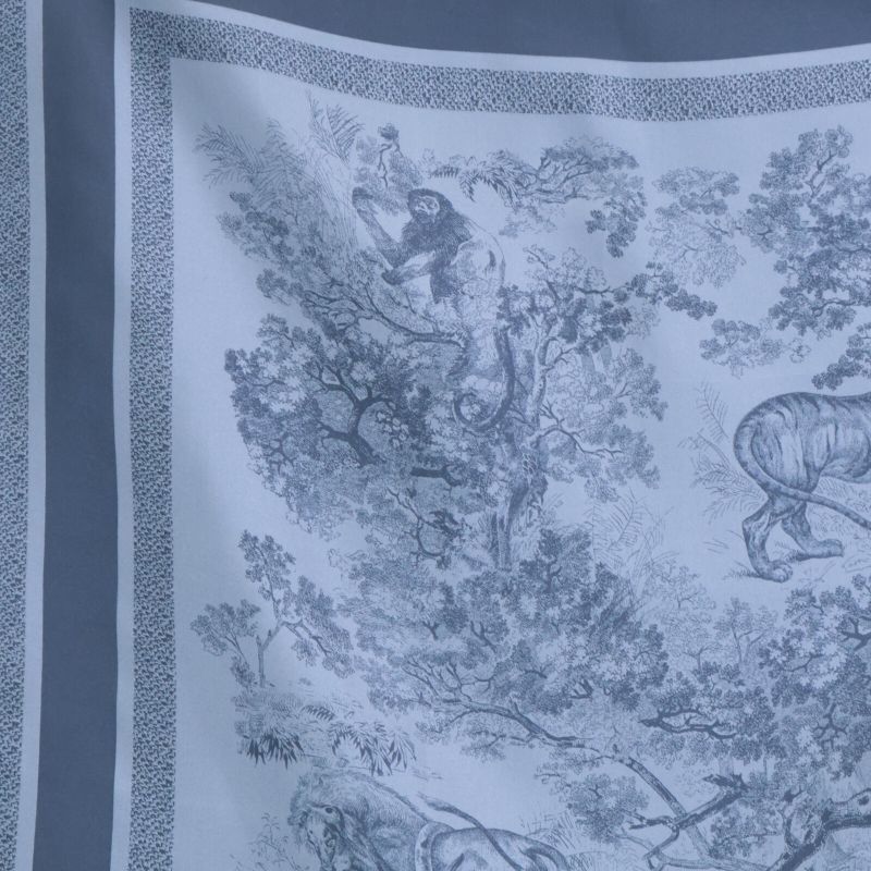 DIOR unused/ In  21jou070i602 Toile De Jouy Sauvage Silk