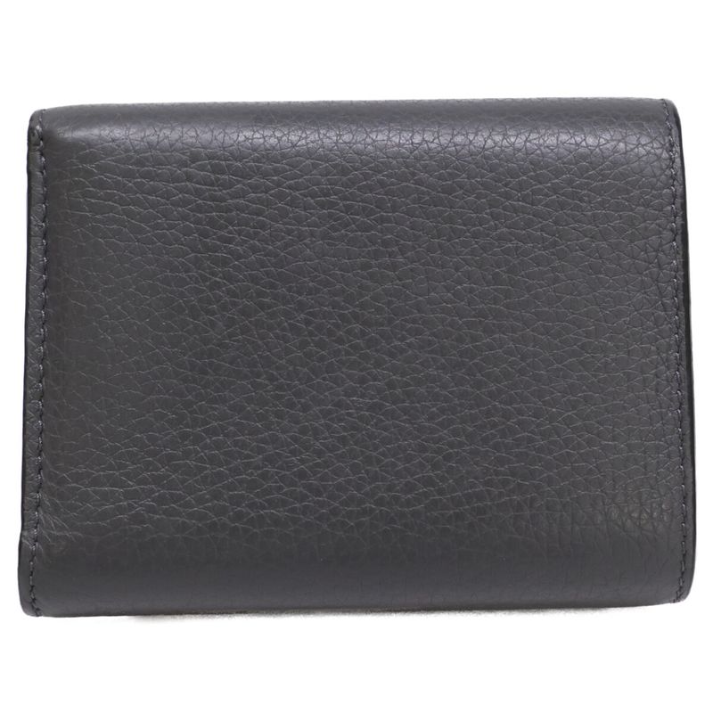 Loewe Trifold Wallet In Soft Grain Calf
