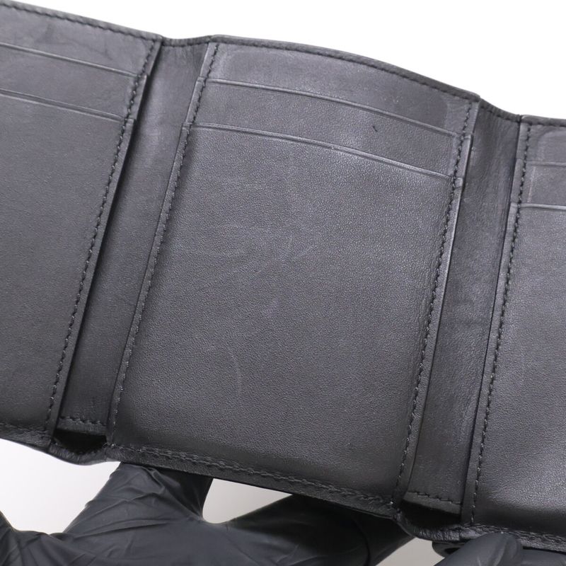 Loewe Trifold Wallet In Soft Grain Calf